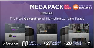 MEGAPACK - Multipurpose Unbounce Landing