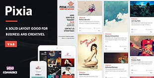 Pixia - Showcase WordPress Theme