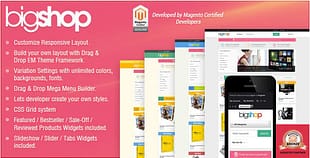 Responsive Magento Theme - Gala