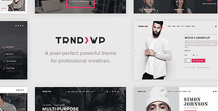 Trendy - Creative Multi-Purpose WordPress