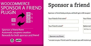 WooCommerce Sponsor a Friend