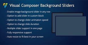 Visual Composer Background Sliders