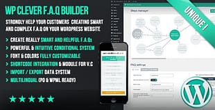 WP Clever FAQ Builder