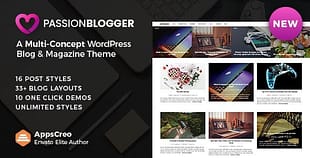 Passion Blogger A Responsive