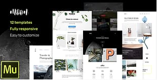 moon - Responsive Portfolio Adobe