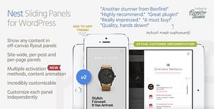 Nest-Flyout Sliding Panels for WordPress