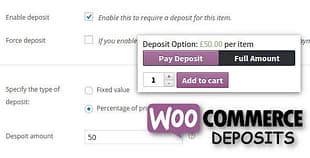 WooCommerce Deposits Partial Payments