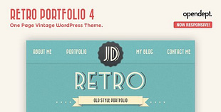 Retro Portfolio - One Page