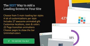 The Loading Bar WordPress