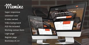 Meminz Download Software Landing