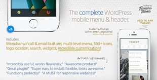 Touchy - WordPress Mobile Menu