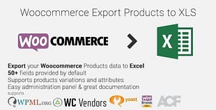 Woocommerce Export Products to
