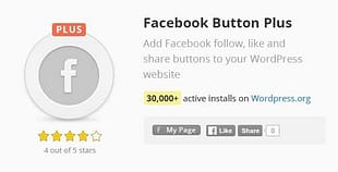 Facebook Button Plus