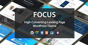 Focus High Converting Landing Page