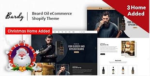 Bardy - Beard Oil Shopify Theme