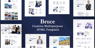 Bruce - Creative Multipurpose HTML Template