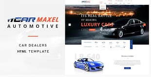 Car Max - Automotive HTML Template