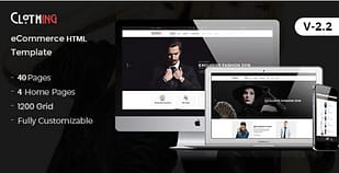 Clothing - eCommerce Fashion Template