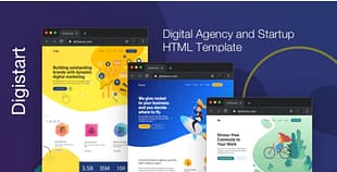 Digistart - Digital Company HTML Template