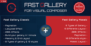 Fast Gallery Premium Wordpress Plugin