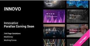 Innovative Coming Soon Template