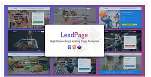 LeadPage - Multipurpose Marketing HTML Landing Page Template
