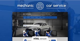 Mechanic - Car Service & Repair Workshop Template
