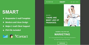 Smart Mail - Responsive E-mail Template + Themebuilder Access