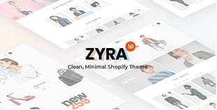 Zyra - The Clean, Minimal Shopify Theme