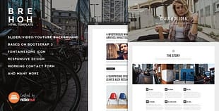 Brehoh Responsive One Page Portfolio