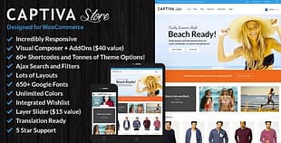 Captiva Responsive WordPress WooCommerce