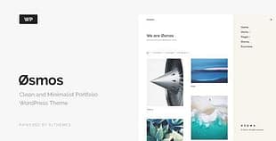 Osmos Minimalist Portfolio WordPress Theme