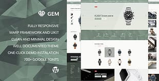 Gem - Luxury eCommerce Responsive