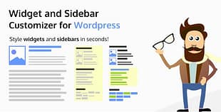 Widget and Sidebar Customizer for