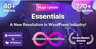 Essentials - Multipurpose WordPress Theme