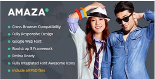 Amaza - Fashion Store HTML