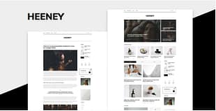 Heeney - Modern Blog HTML