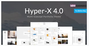 HyperX - Responsive Wordpress Portfolio Theme