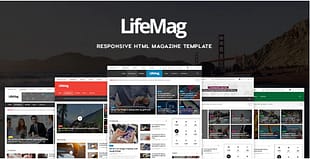 LifeMag - Responsive HTML Magazine