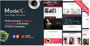 Modex - One Page Parallax