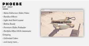 Phoebe - Responsive HTML