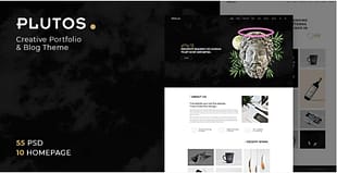 Plutos - Multipurpose Creative Portfolio