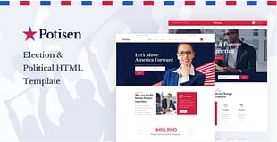 Potisen - Election & Political HTML