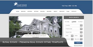 Royal Estate - Premium HTML