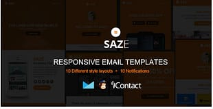 Saze - Responsive Email Kit
