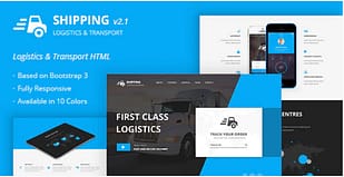 Shipping - Logistics & Transport HTML