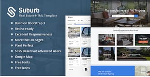 Suburb - Real Estate HTML