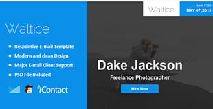 Waltice - Responsive Email + Themebuilder