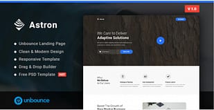Astron - Business Unbounce Landing