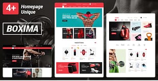 Boxima - Sport OpenCart Theme (Page Builder Layouts)
